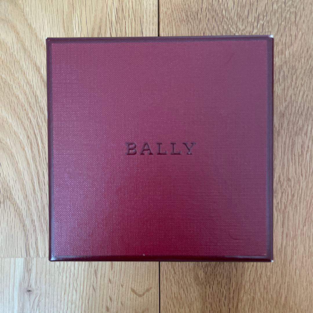 【新品】 BALLY バリー 二つ折り財布 ブラック レザー｜箱付き