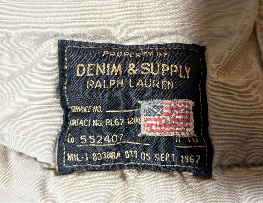 ラルフローレン・デニムアンドサプライ ジャケット M-65