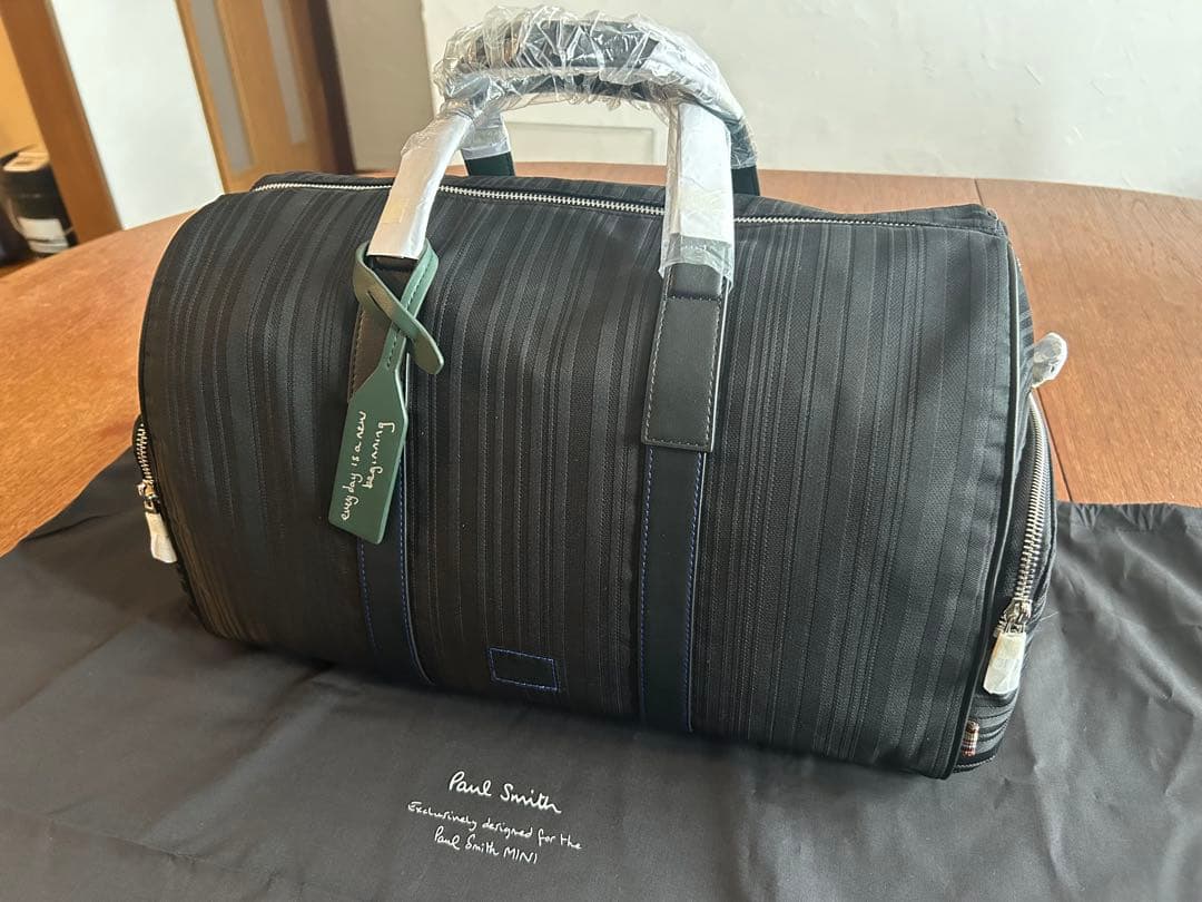 至高の逸品完全新品ポールスミス × MINI 限定コラボ ボストンバッグ 非売品
