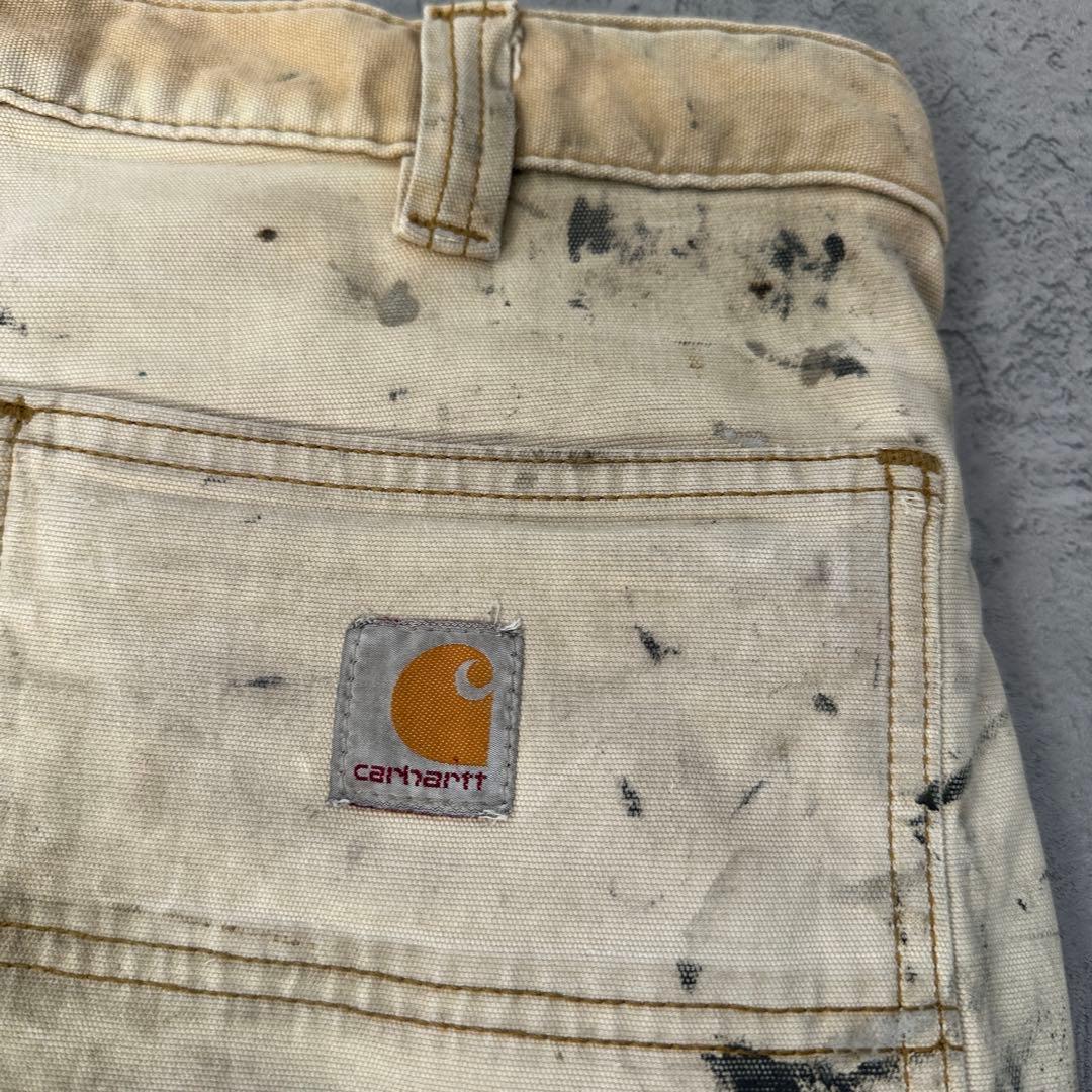 鬼フェード【Carhartt】カーハート（36×30）ダブルニーワークパンツ