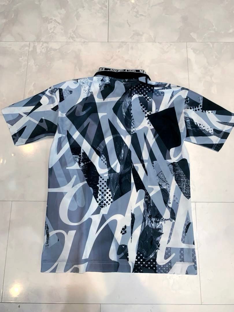 美品　マークアンドロナ　MARK&LONA ポロシャツ　メンズ　速乾素材　46