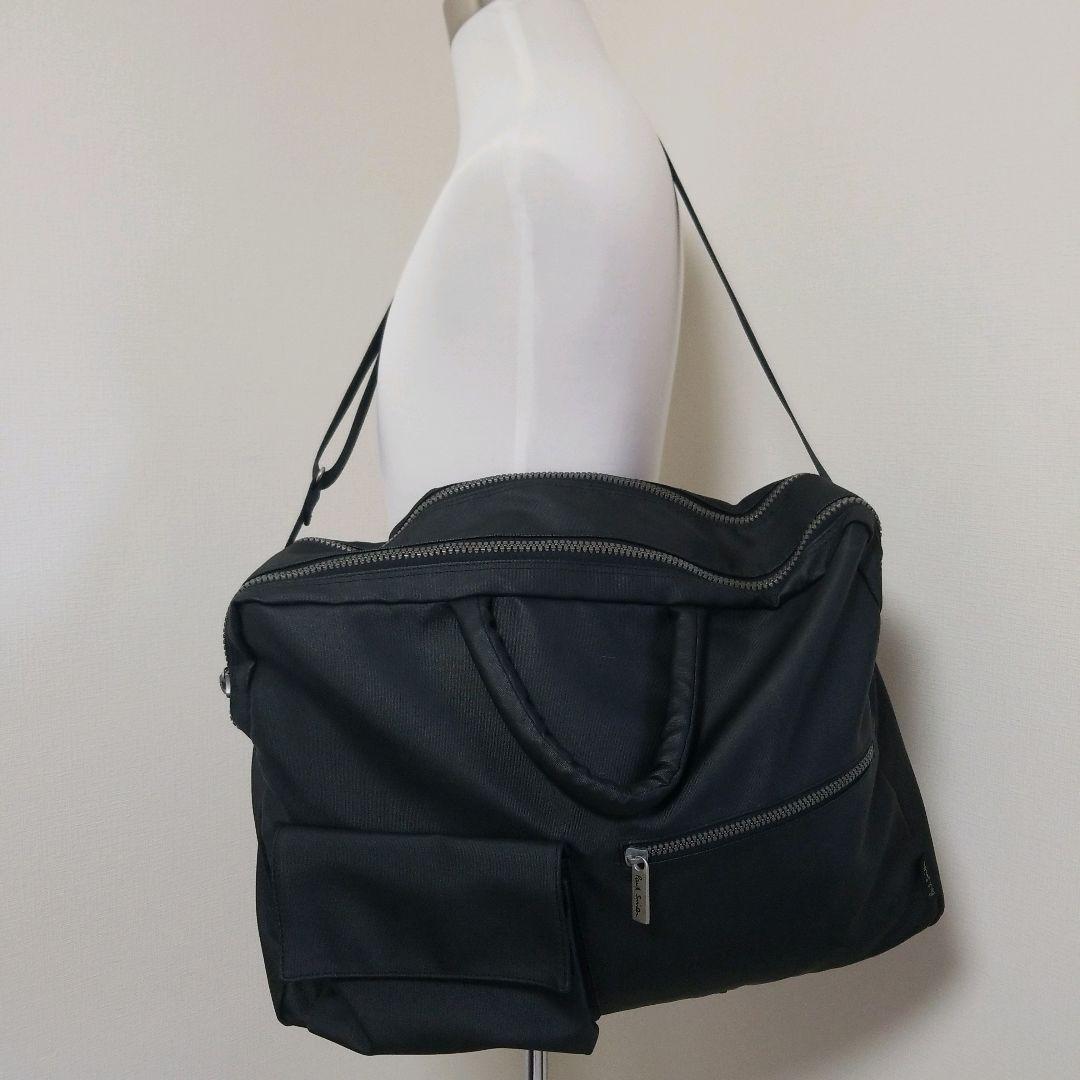 【美品】ポールスミス　PaulSmith　ボストンバッグ　旅行　ビジネス　大容量