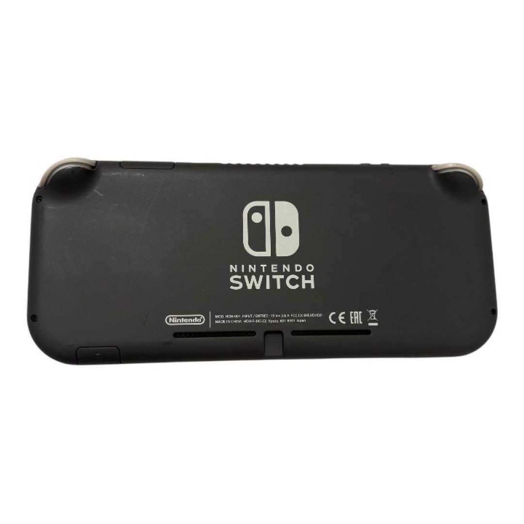 Nintendo Switch Lite グレー 箱、充電ケーブル付き