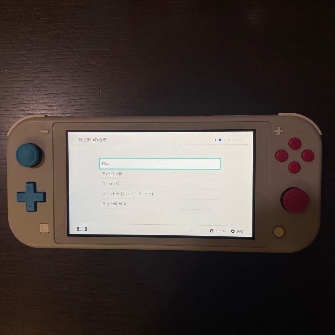Nintendo Switch Lite グレー/青/赤 本体