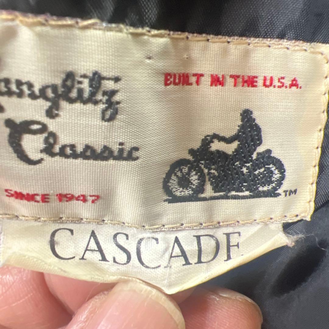 カ*着様 LANGLITZ LEATHER スタジャン Speedway Tog