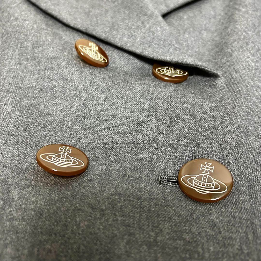 新品未使用タグ付　vivienne west wood ラブジャケット 3 灰色