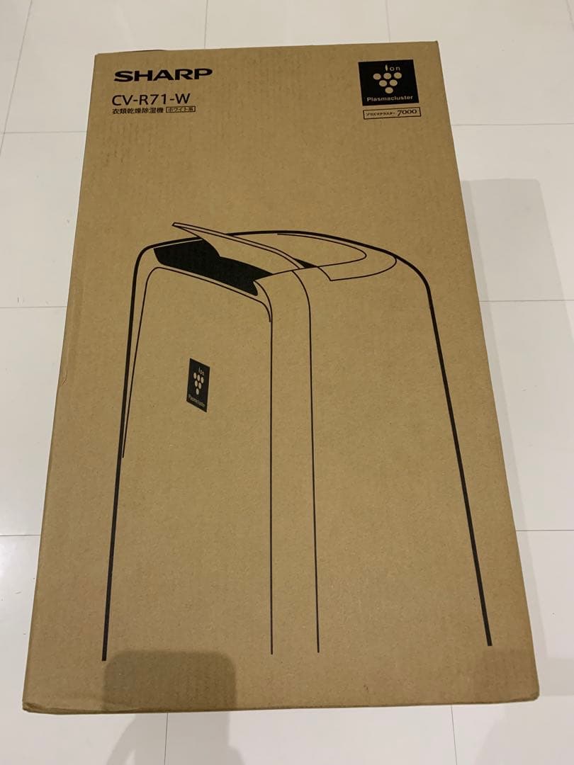 SHARP CV-R71-W プラズマクラスター7000除湿器