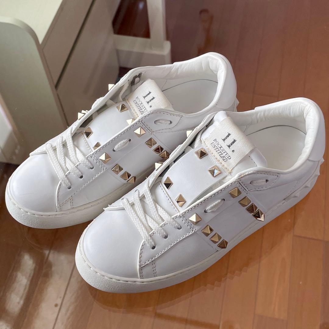 VALENTINO ヴァレンティノ ロックスタッズ スニーカー 35ハーフ