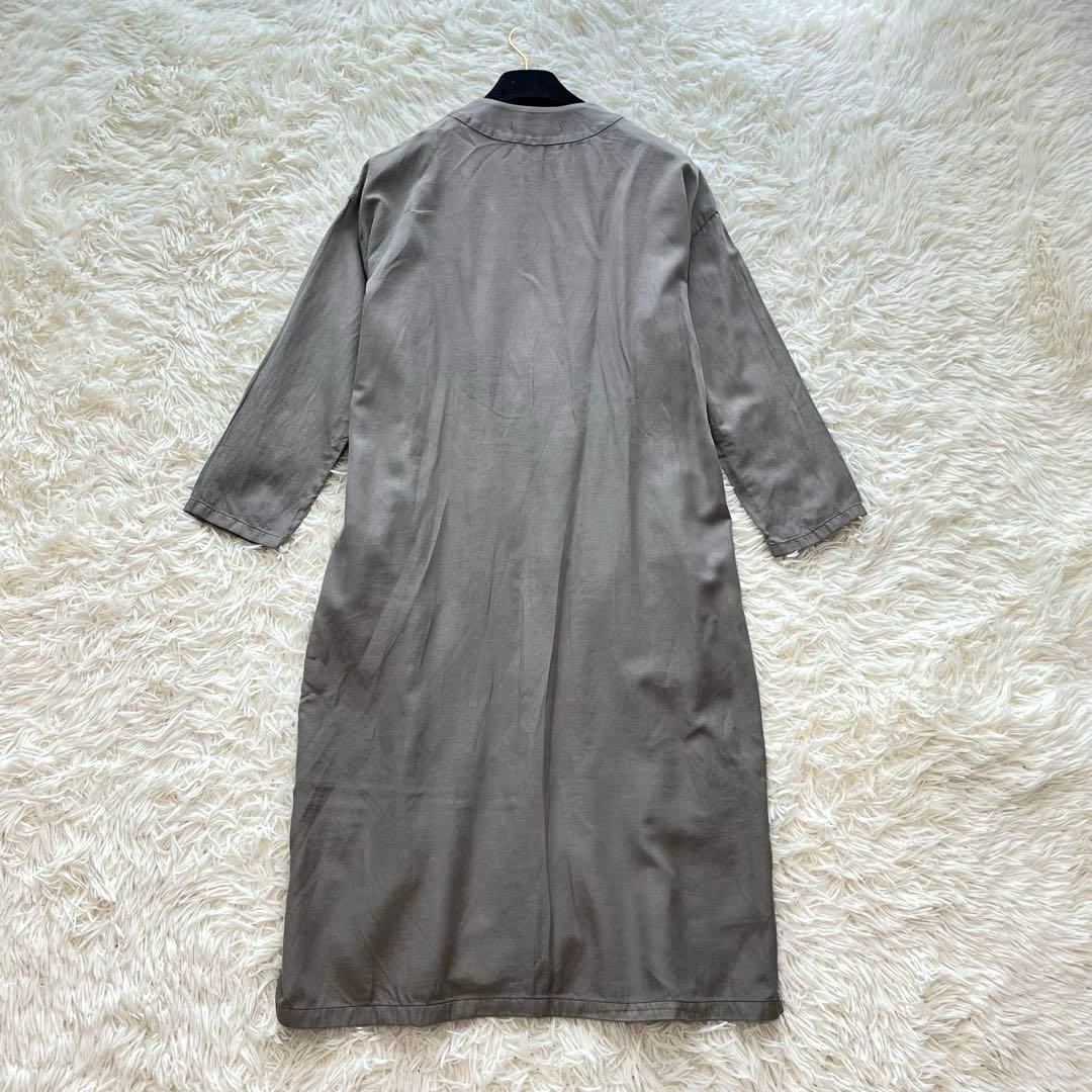 【タグ付き✨️】evam eva カシュクールワンピース コットン シルク