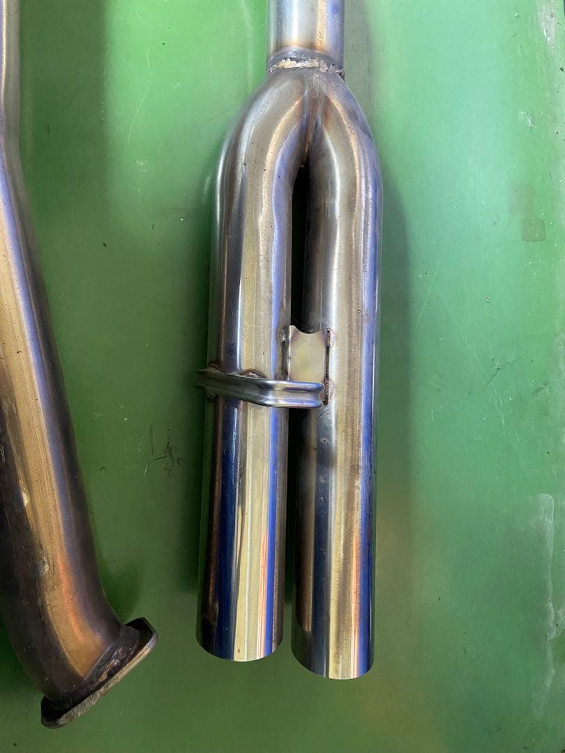 jzx90ターボ用 ラインハルト 76.3デュアル インナーサイレンサー付き