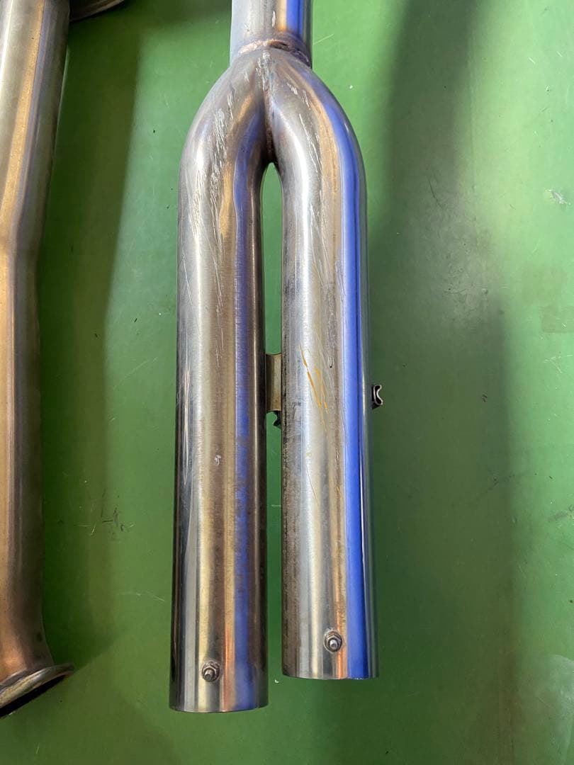 jzx90ターボ用 ラインハルト 76.3デュアル インナーサイレンサー付き