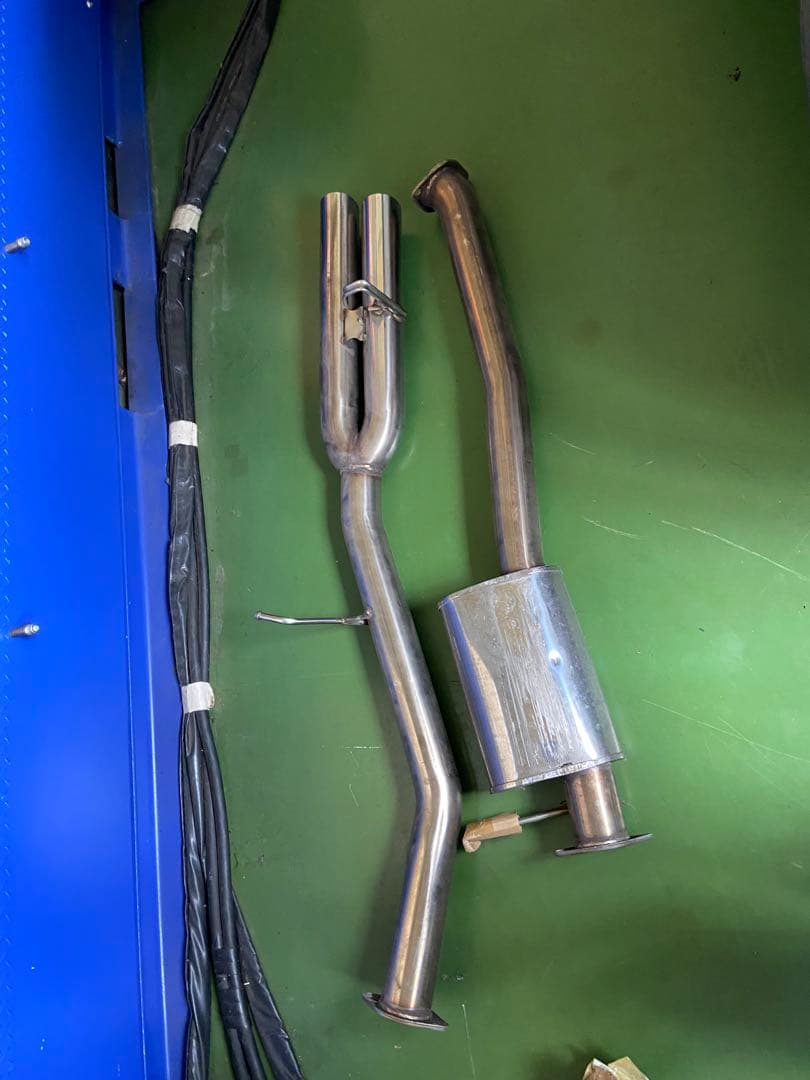 jzx90ターボ用 ラインハルト 76.3デュアル インナーサイレンサー付き