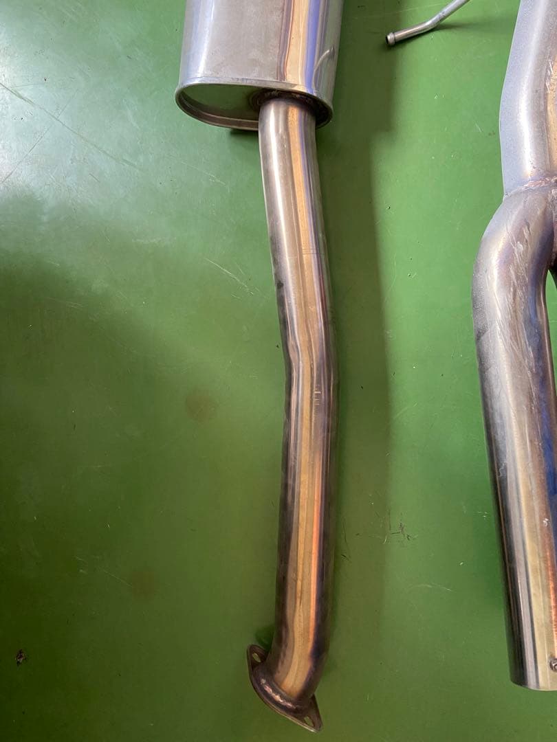 jzx90ターボ用 ラインハルト 76.3デュアル インナーサイレンサー付き