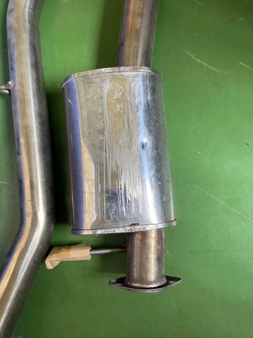 jzx90ターボ用 ラインハルト 76.3デュアル インナーサイレンサー付き