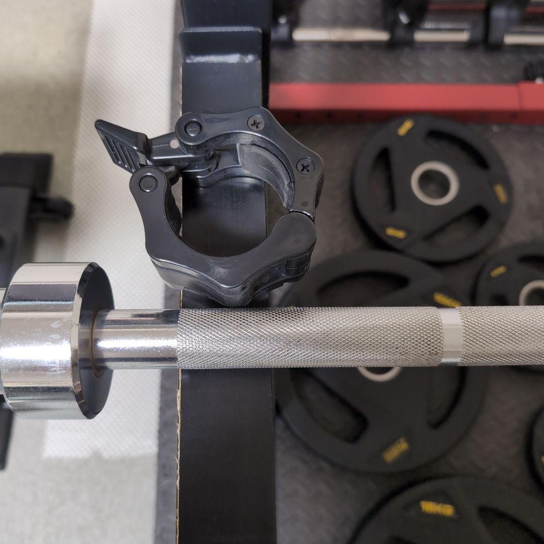 オリンピックシャフト バーベルラック ウエイトプレートセット　つくば市引取り希望