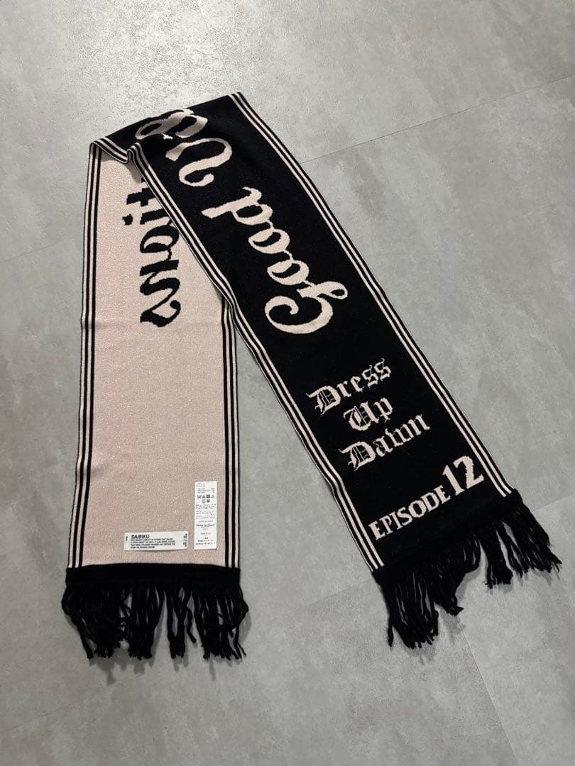 完売品 DAIRIKU ダイリク マフラー Lame Soccer Scarf