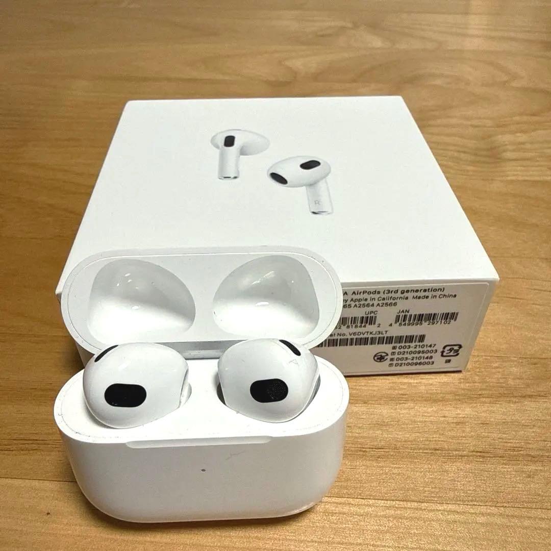 AirPods (第3世代) ケース、化粧箱、コード付き