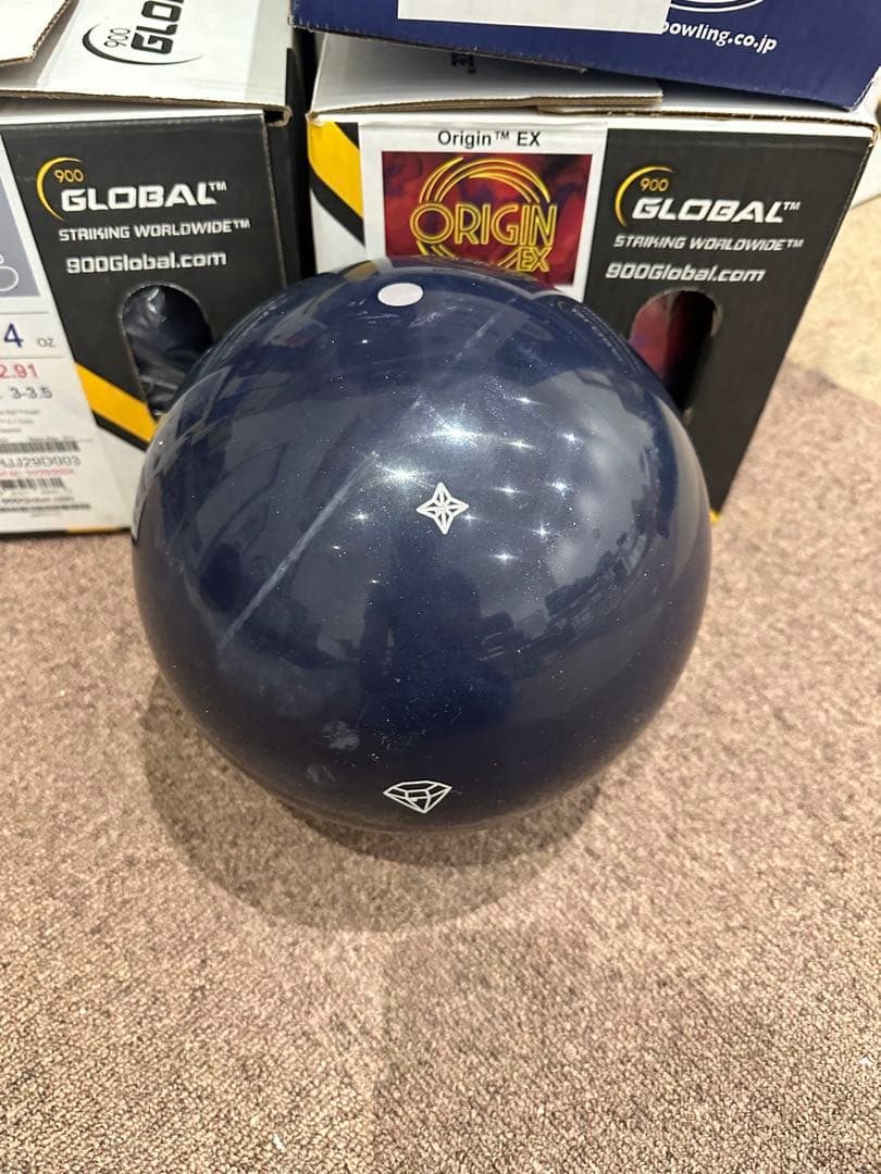 ロトグリップ　ジェム　ブラックダイアモンド　ボウリングボール　15ポンド