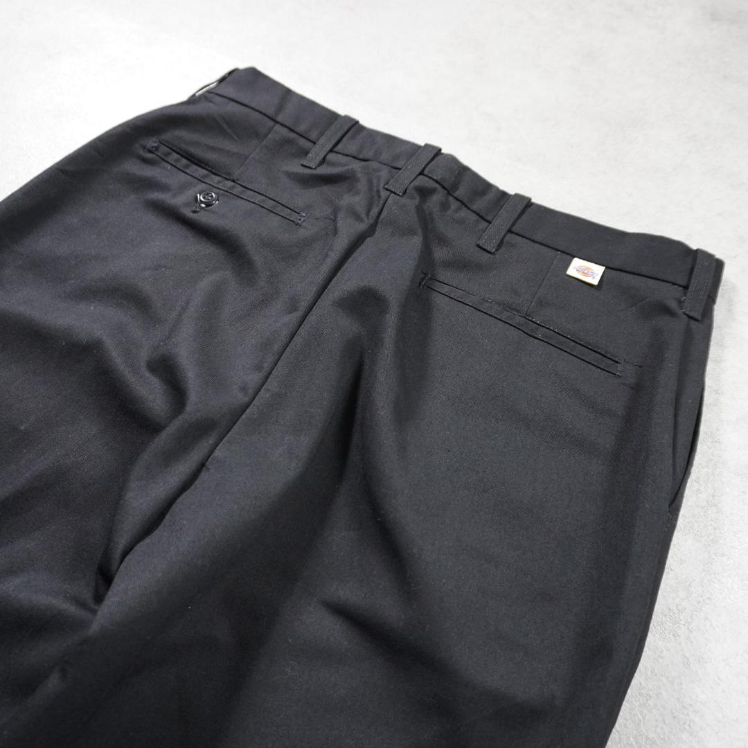 90sDickiesワークパンツIndustrialWearチビタグブラック古着