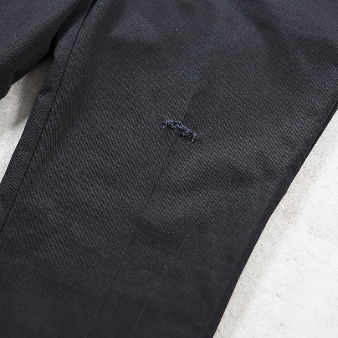 90sDickiesワークパンツIndustrialWearチビタグブラック古着