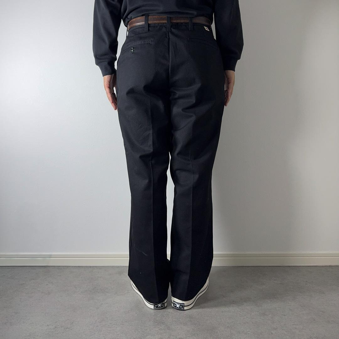 90sDickiesワークパンツIndustrialWearチビタグブラック古着