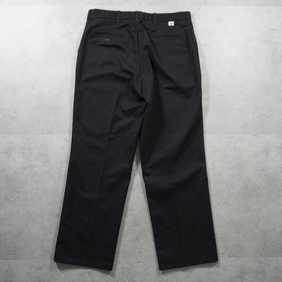90sDickiesワークパンツIndustrialWearチビタグブラック古着