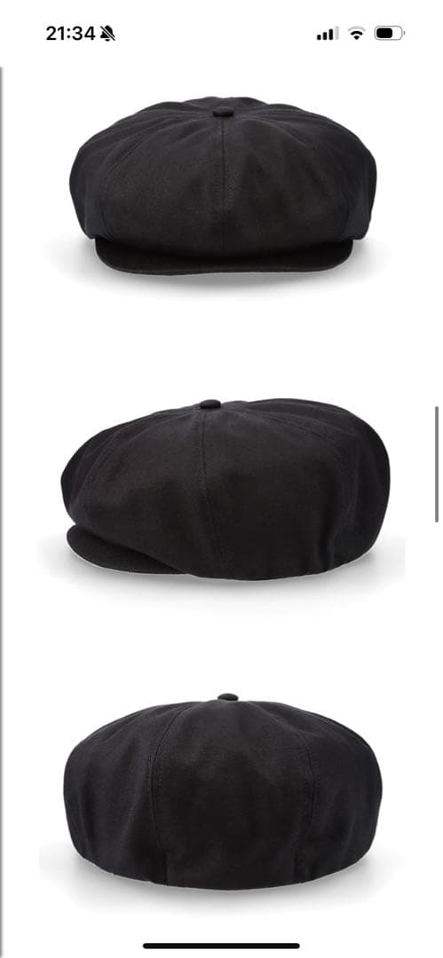 帽子 STANDARD CALIFORNIA TWILL NEWS BOY CAP