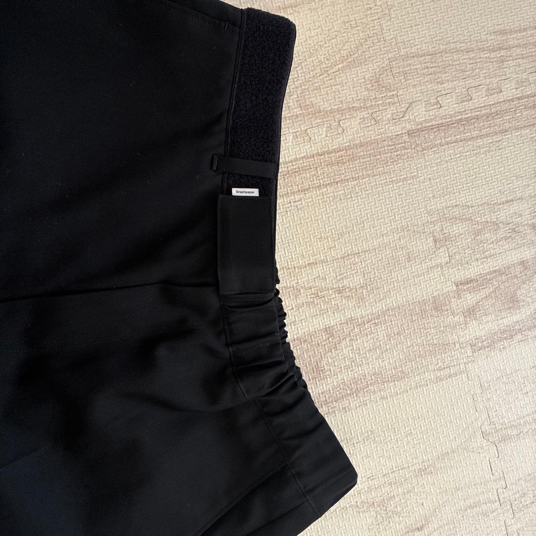 GraphPaper ブラック ワイドテーパード　Fサイズ