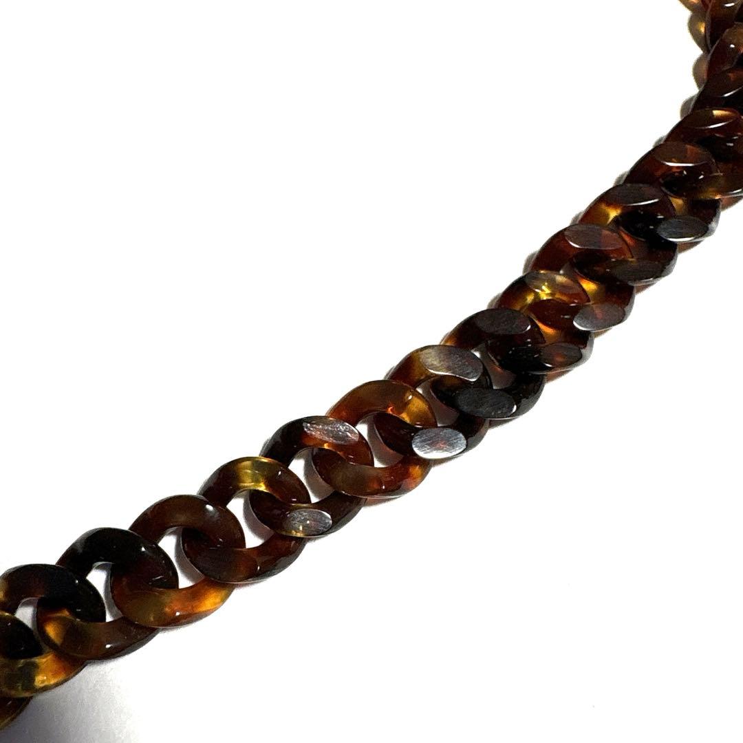 【レトロ：新品】Beoluna/ベオルナ　本鼈甲　喜平チェーン　ネックレス