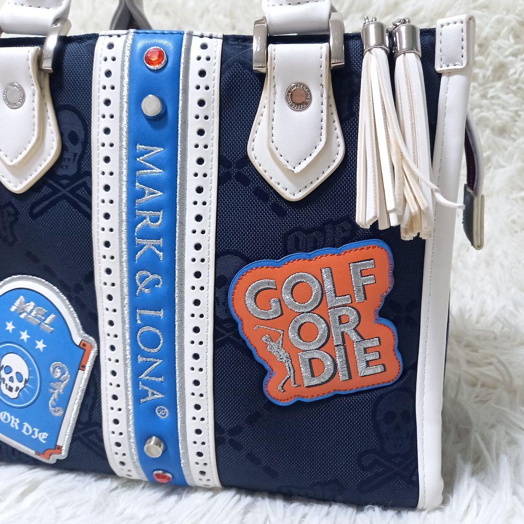 ●希少●　マークアンドロナ　GOLF　カートバッグ　タッセル　スカル　2023年