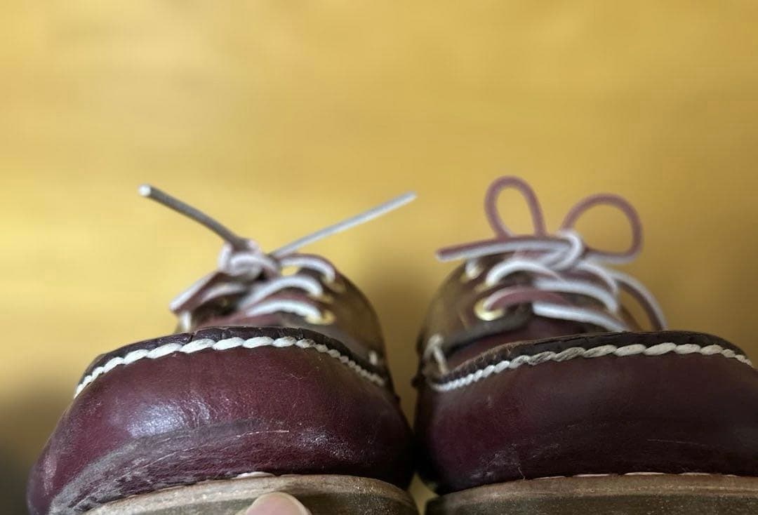 Timberland 3EYE CLASSIC LUG バーガンディ　27