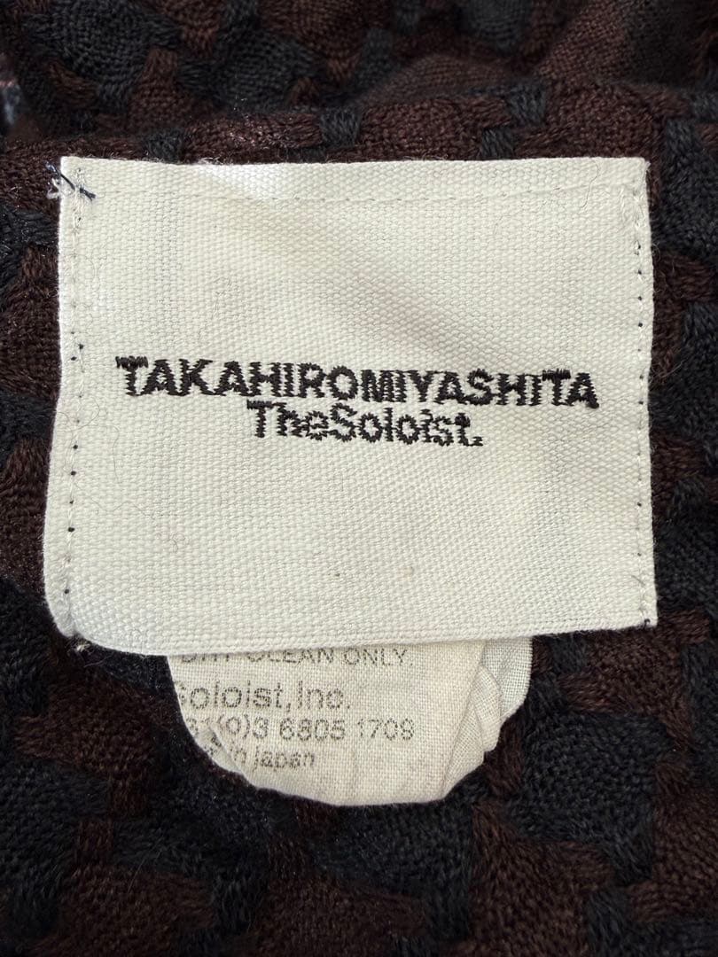 タカヒロミヤシタザソロイスト 大判アフガンストール マフラー