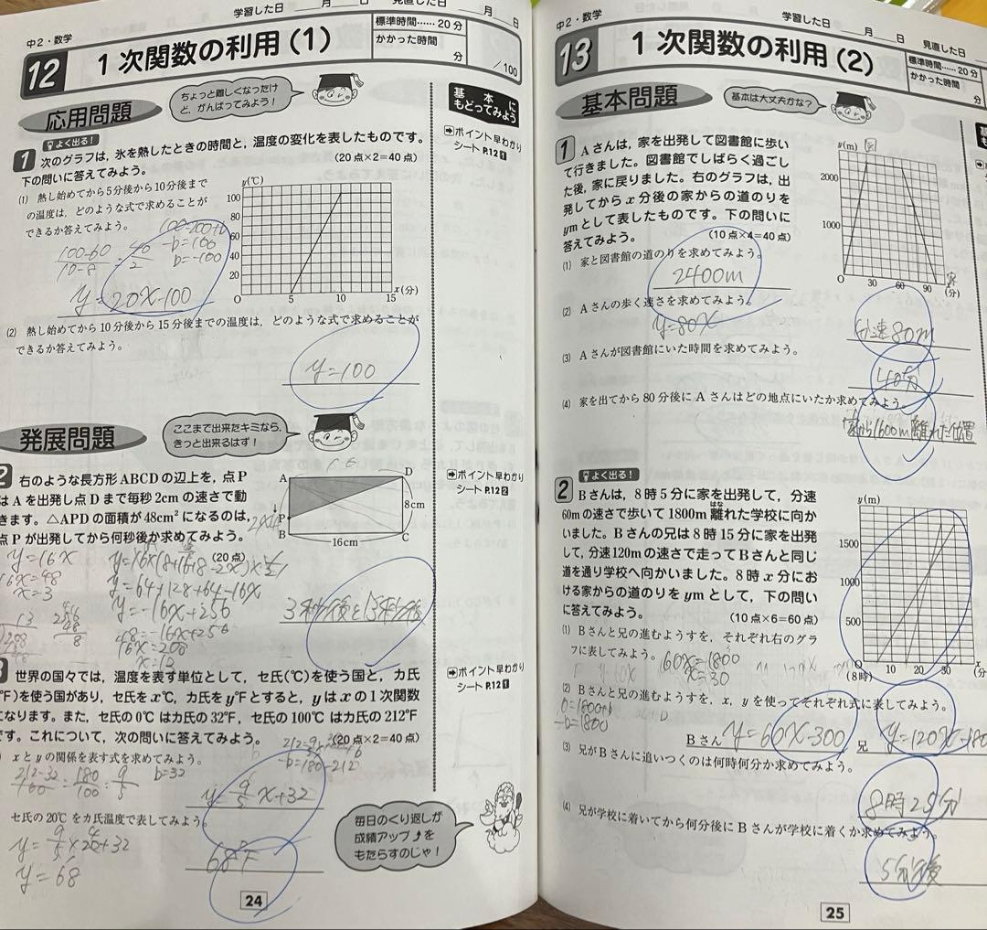 中学パワーアップゼミ　マスターシップス　ワーク　テキスト