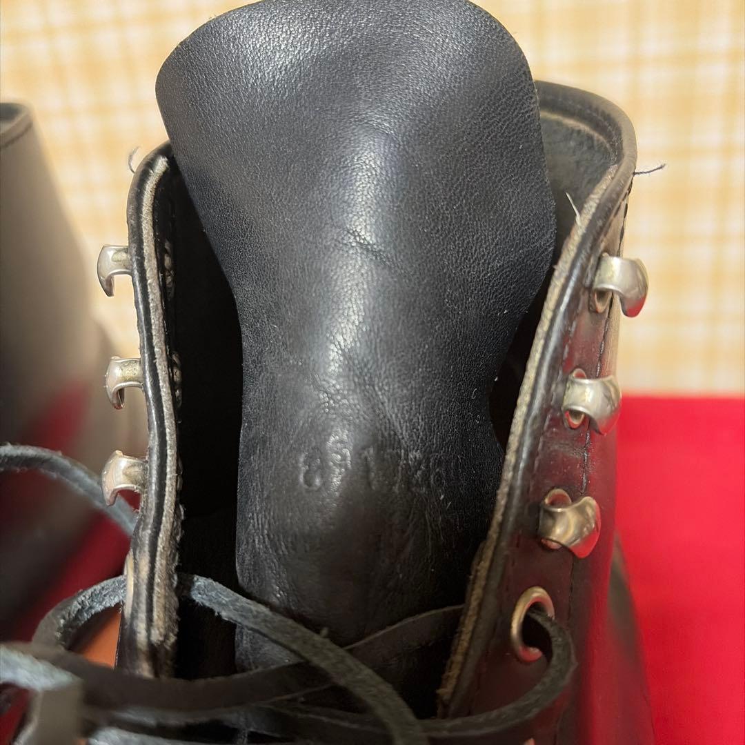 茶芯RED WING 8165 四角犬タグ プレーントゥ25.5㎝