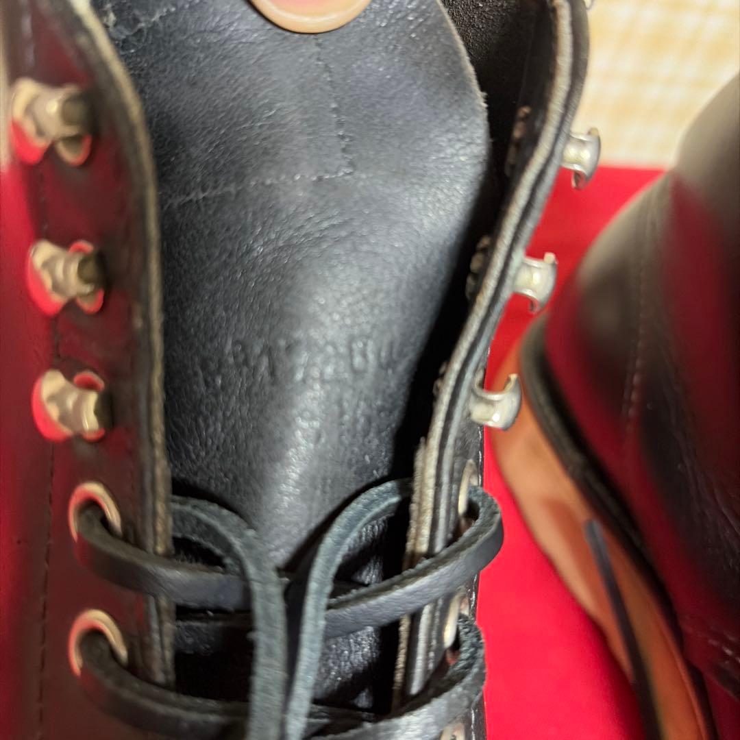 茶芯RED WING 8165 四角犬タグ プレーントゥ25.5㎝