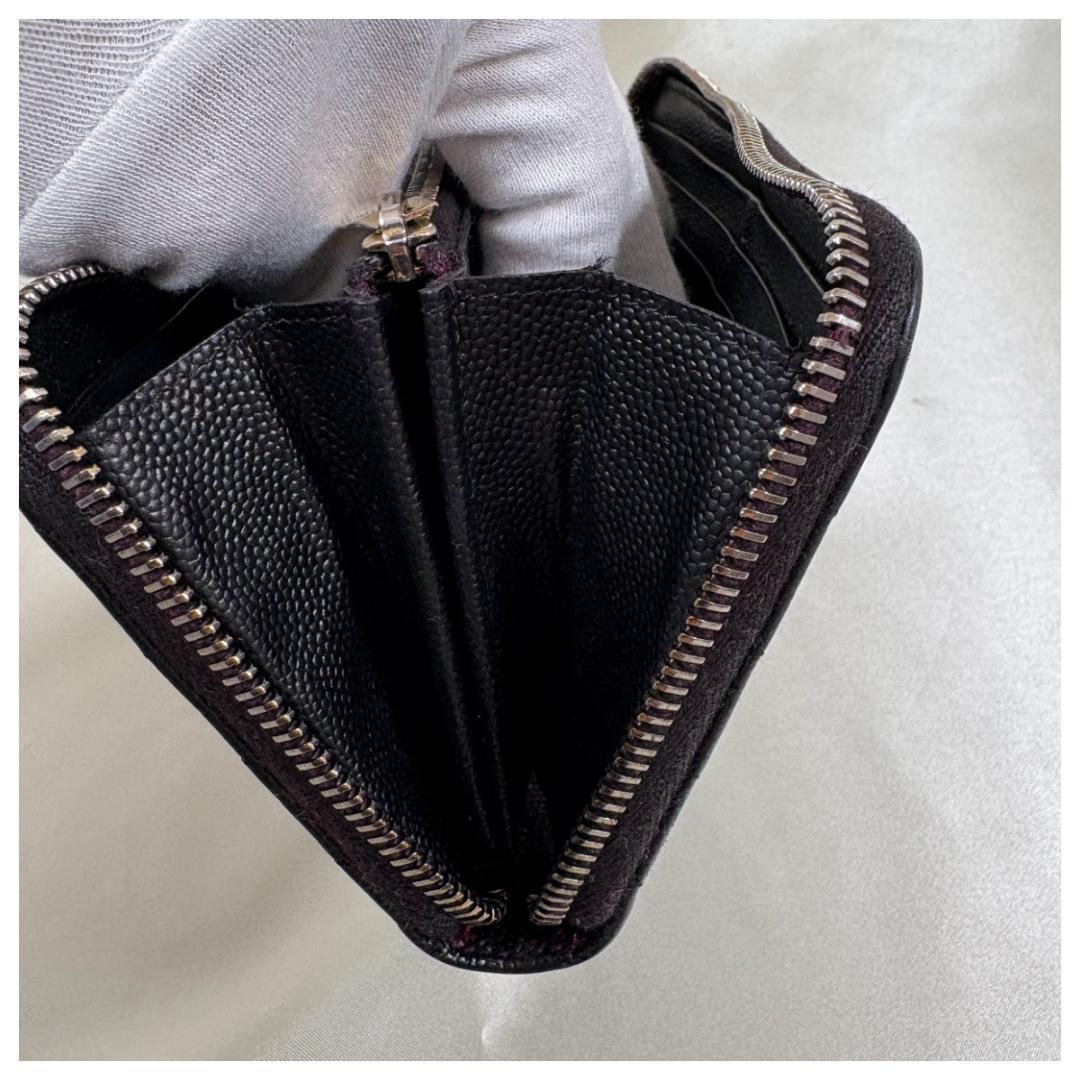 YSL イブサンローラン 長財布　ブラック