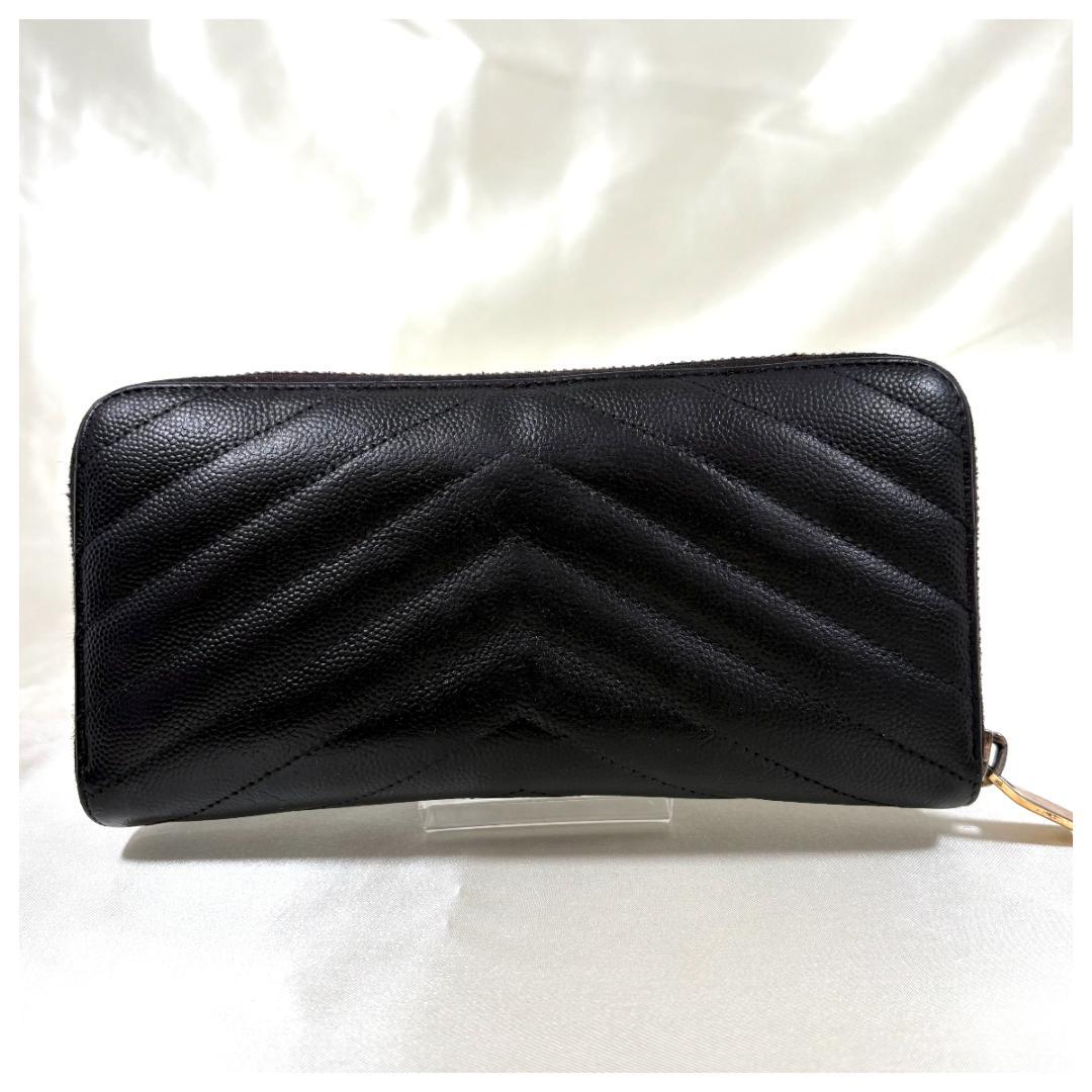 YSL イブサンローラン 長財布　ブラック