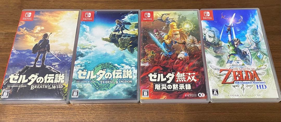 ゼルダシリーズ Nintendo Switch ソフト 4本セット