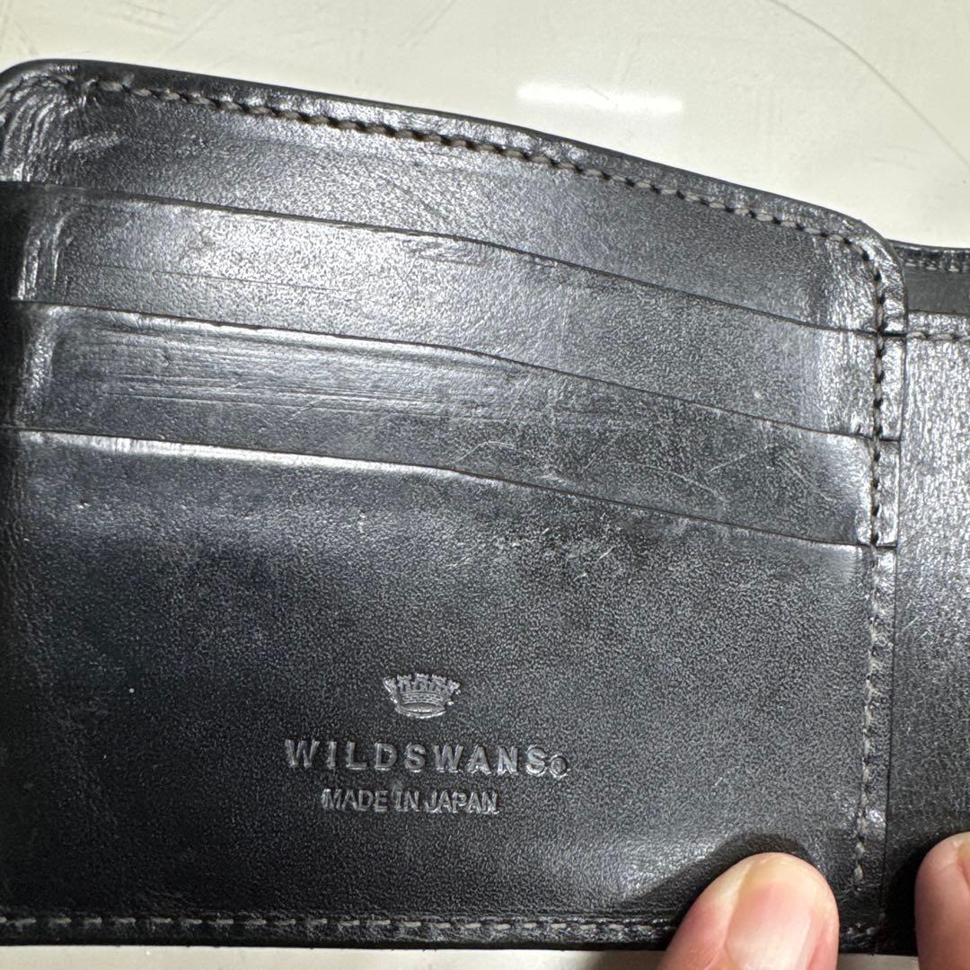 ワイルドスワンズ Wings シェルコードバン ブラック