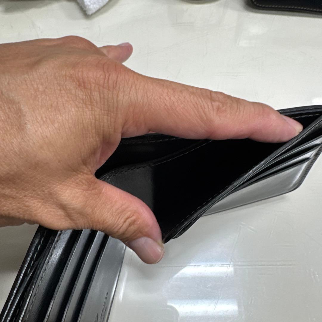 ワイルドスワンズ Wings シェルコードバン ブラック