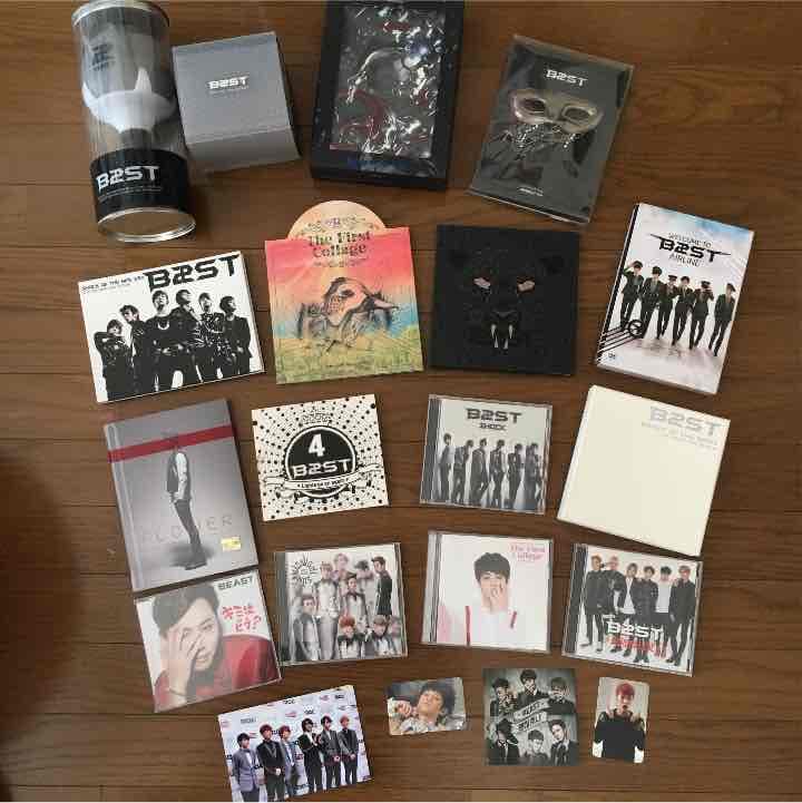 beast CD DVD ペンライト トレカ グッズ