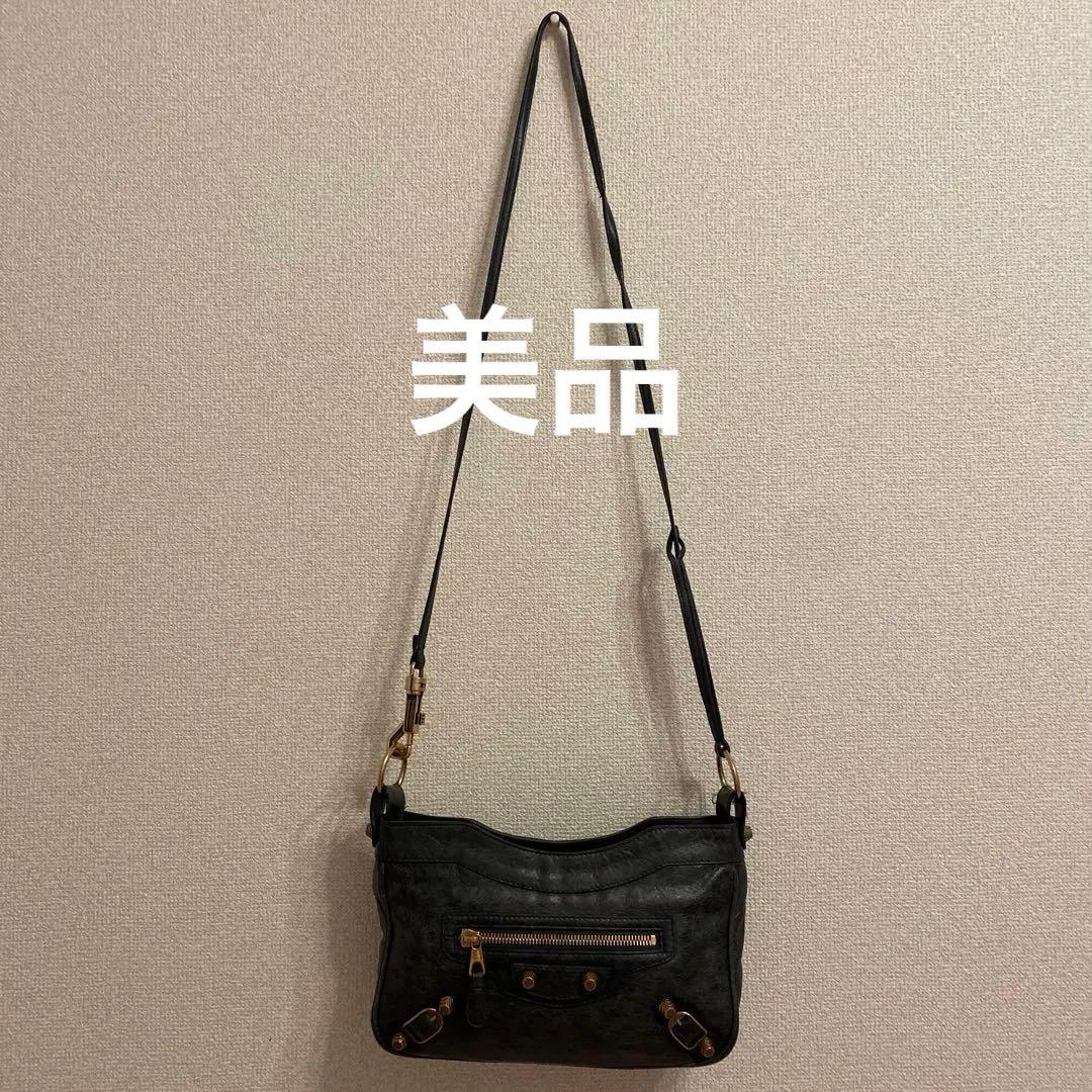 【廃盤希少】BALENCIAGA ジャイアントヒップ ポシェット 黒