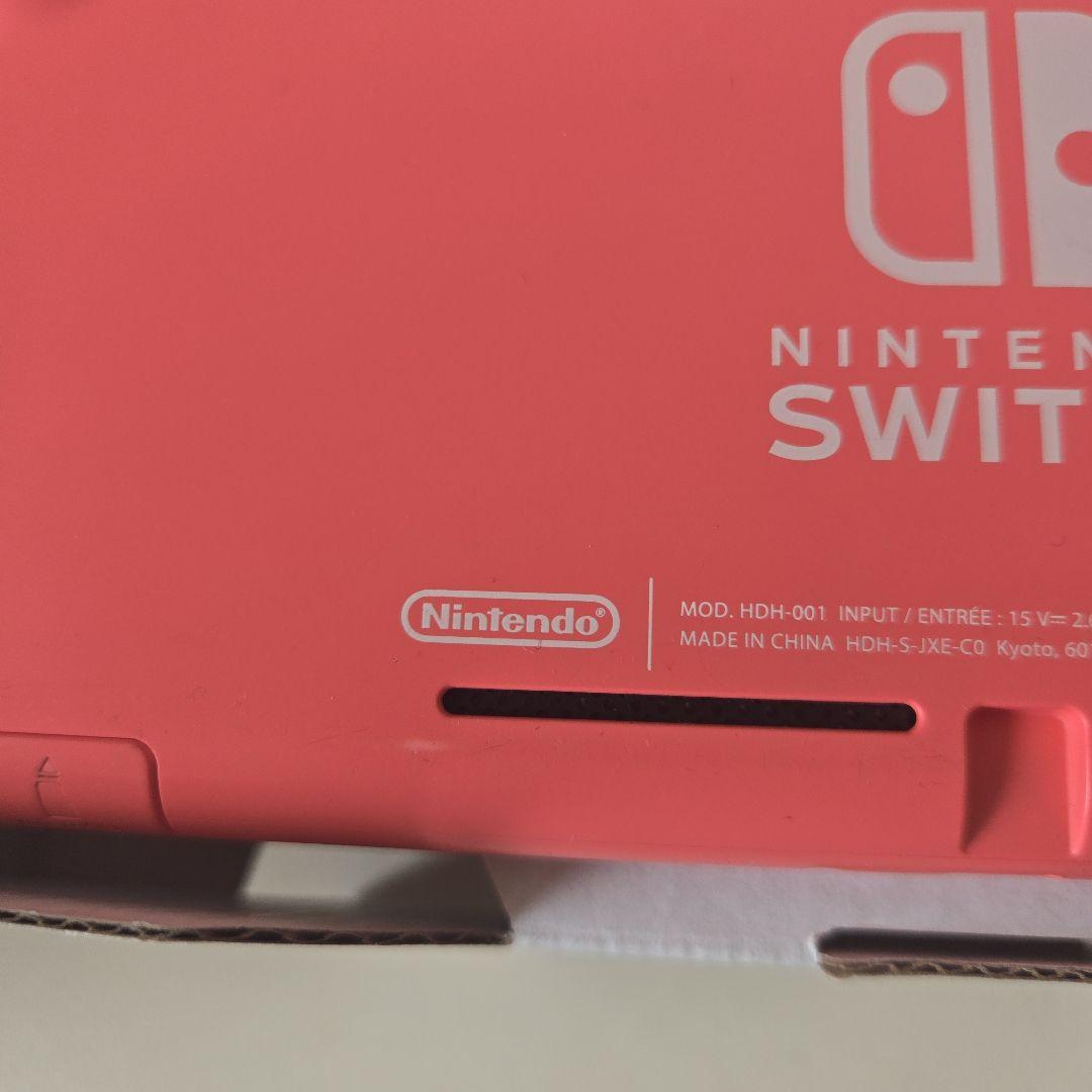 【ジャンク】Nintendo Switch Lite コーラル