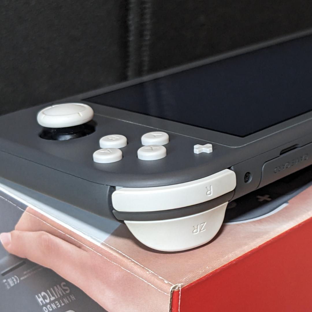 Nintendo Switch Lite グレー 本体 純正フリップカバー付き