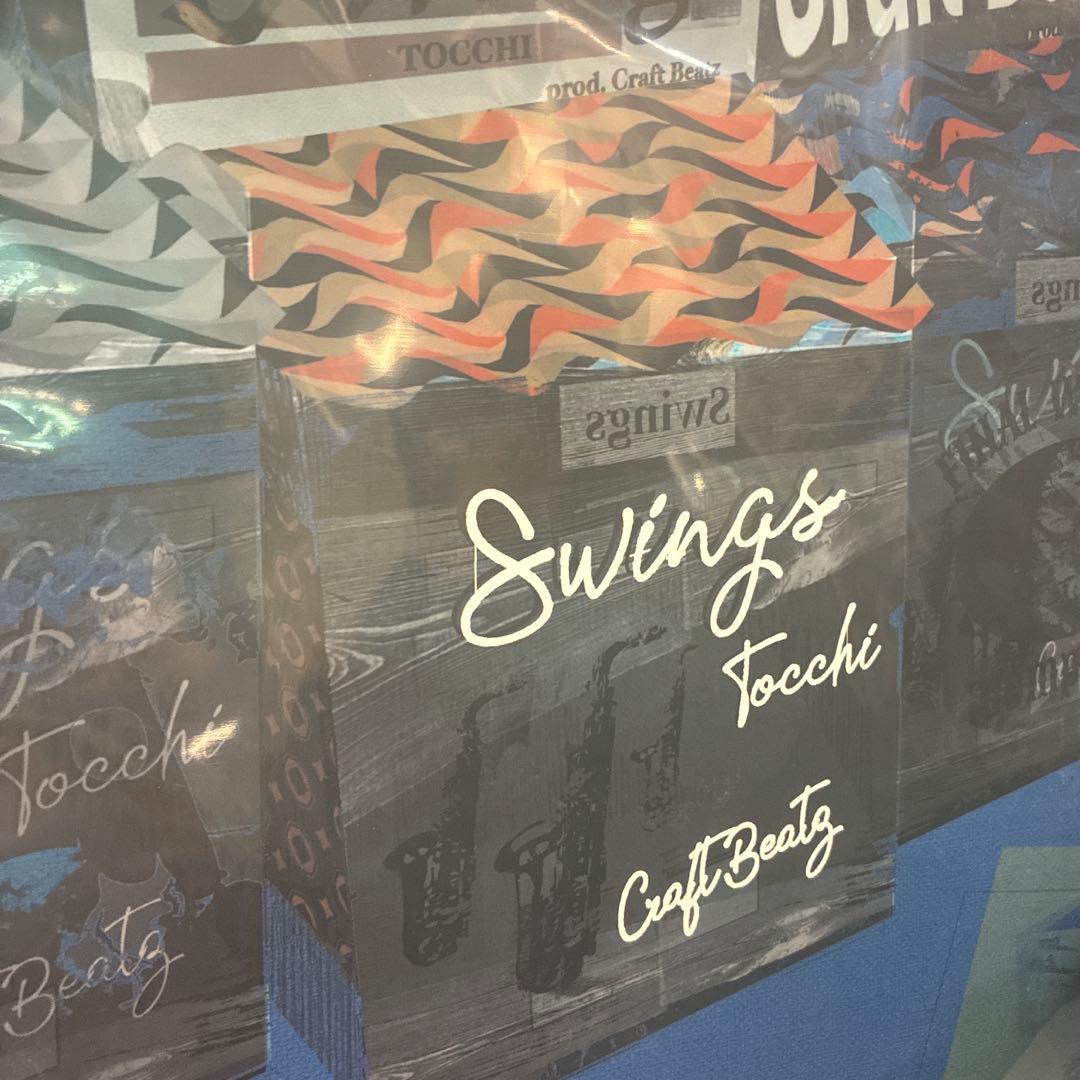 TOCCHI Swings LP アナログレコード 唾奇 HANG 日本語ラップ