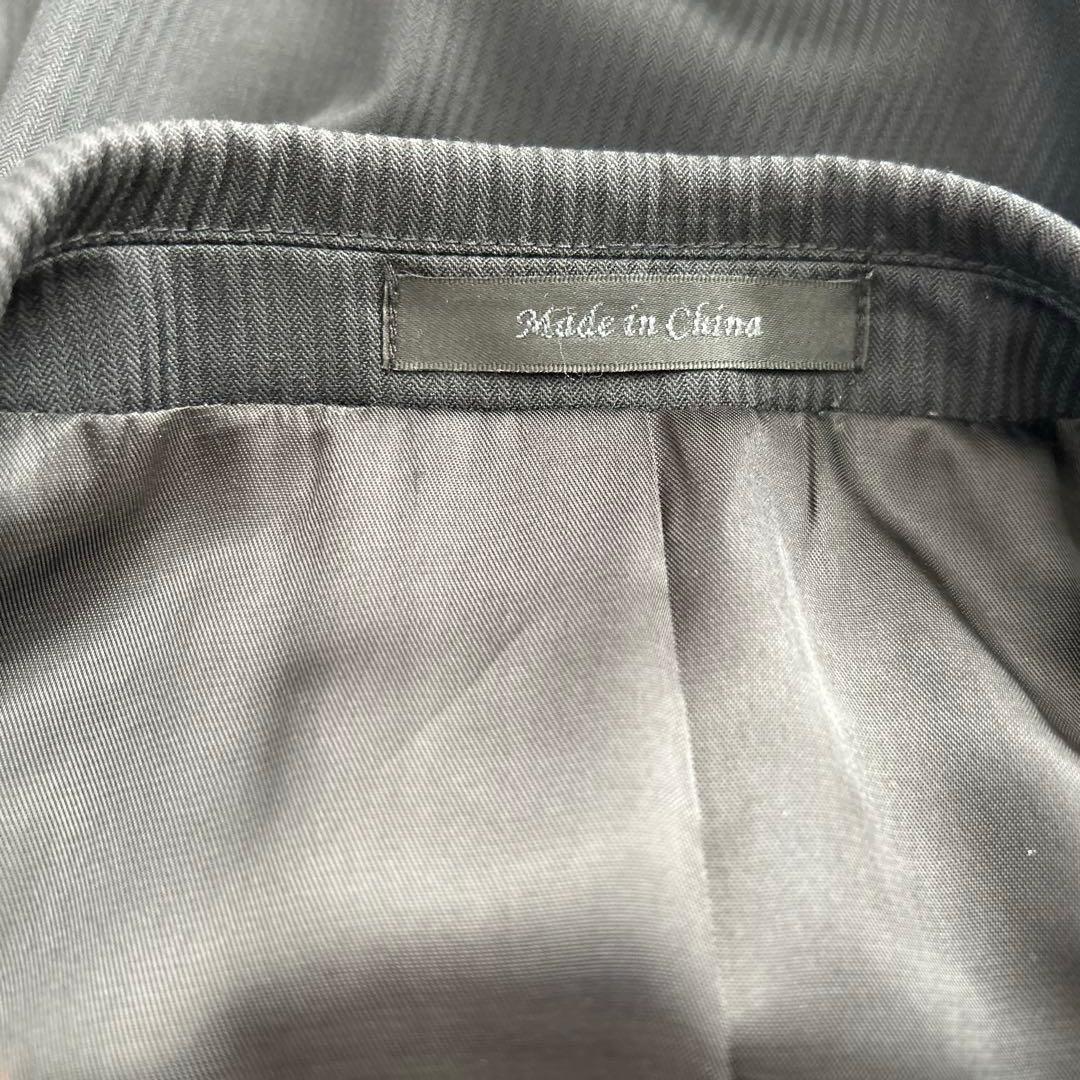 【大きいサイズ3L〜4L】 黒ビジネススーツ上下