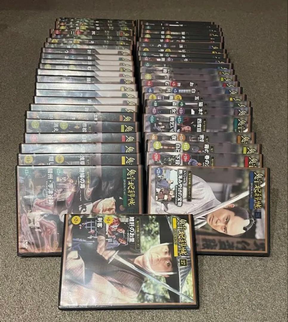 『鬼平犯科帳 シリーズ』計52巻セット 劇場/スペシャル/外伝 ドラマ 時代劇