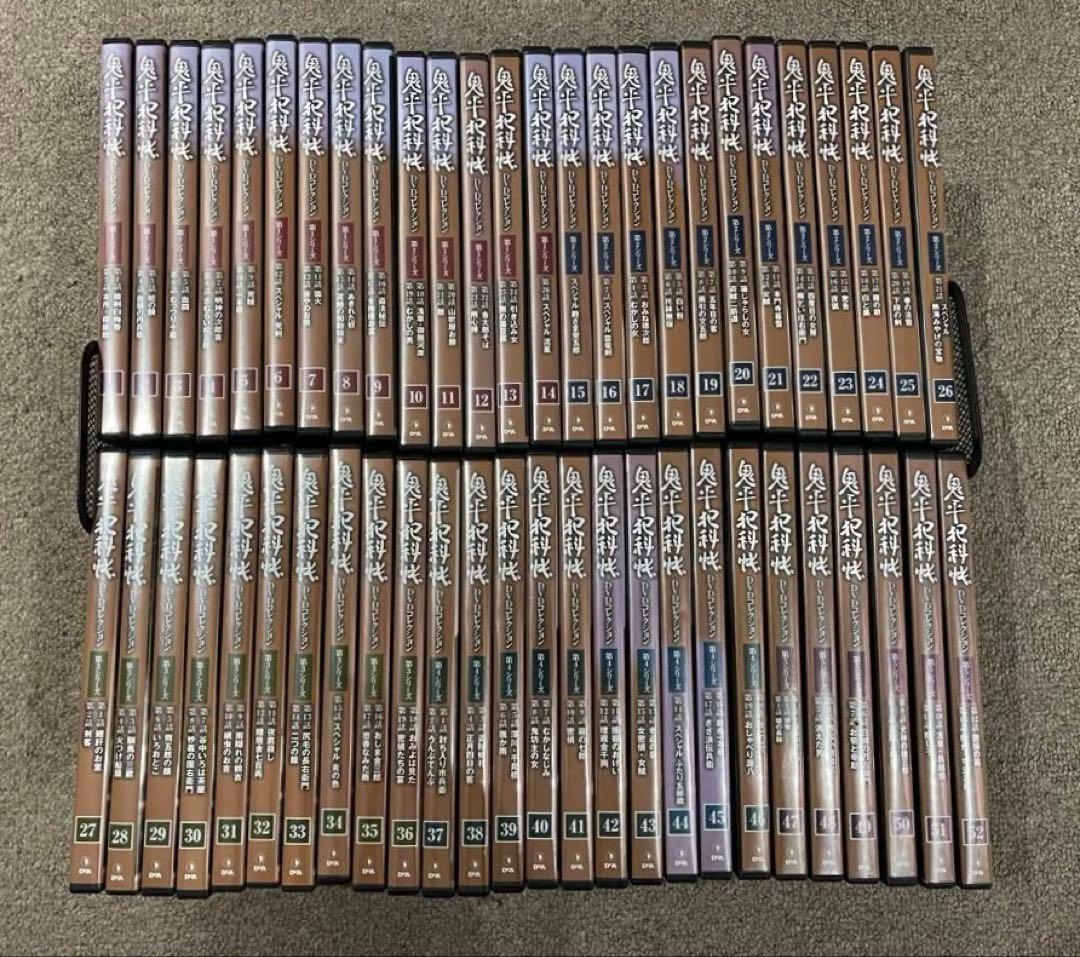 『鬼平犯科帳 シリーズ』計52巻セット 劇場/スペシャル/外伝 ドラマ 時代劇