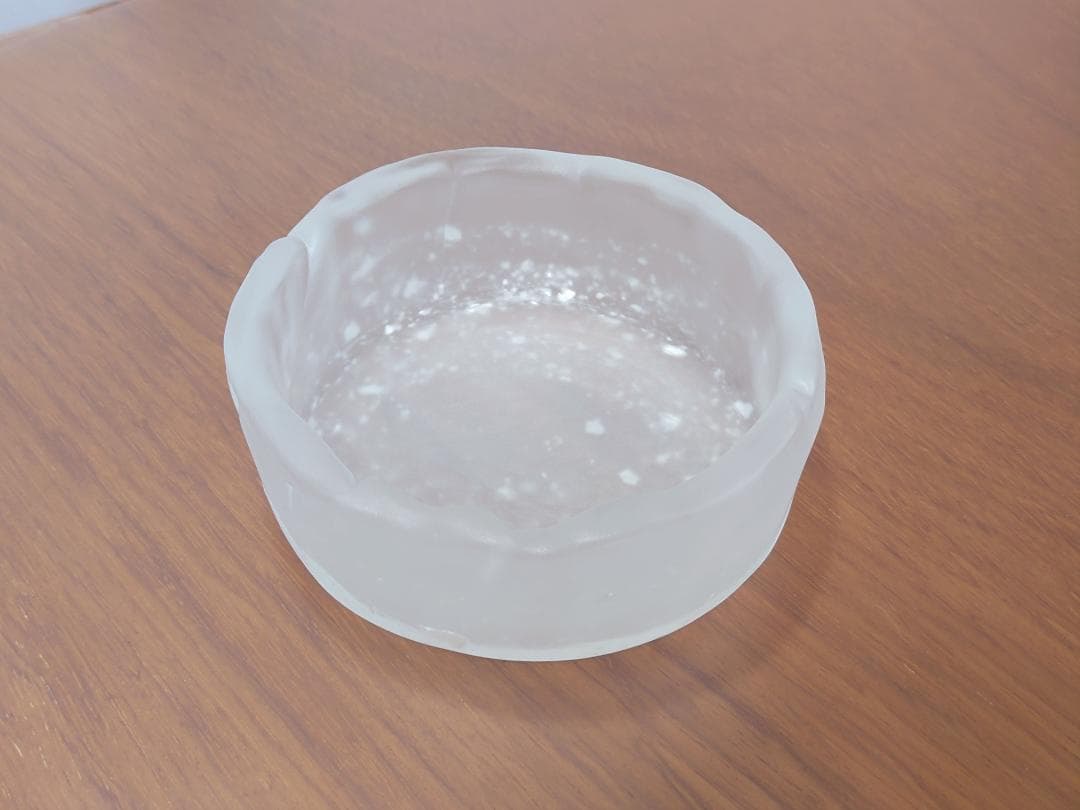 ガラス工芸家：藤田喬平　手吹きガラス 小鉢5個セット(文化勲章受章作家)