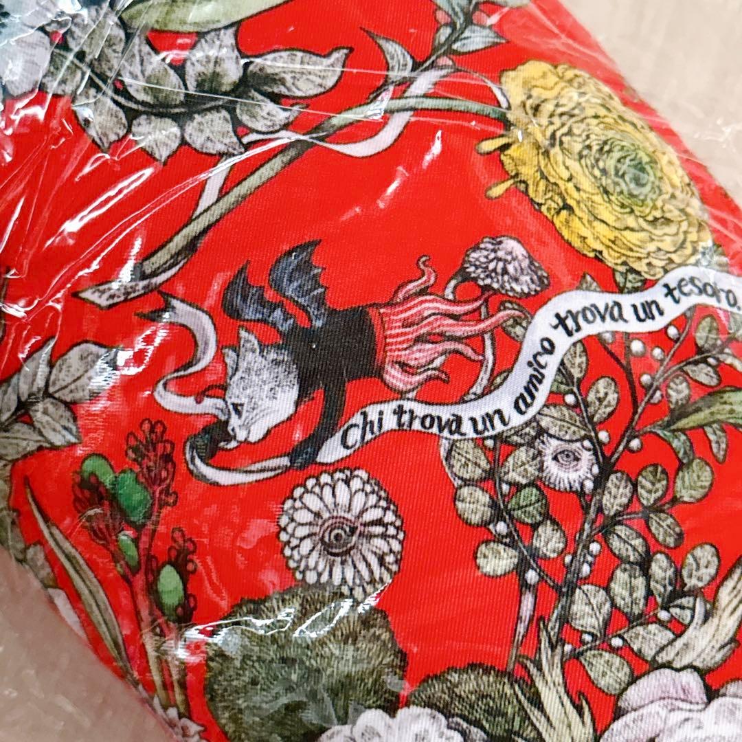 新品 ヒグチユウコ クッション ワニくん ギュスターヴ 鰐 花柄 ボリス雑貨店